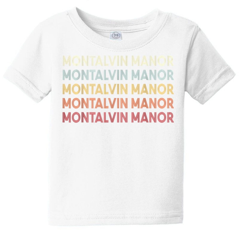 Montalvin Manor California Montalvin Manor Ca Retro Vintage T Shirt Baby Tee by cm-arts | Artistshot