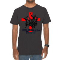 Knights Templar Holy Crusaders Vintage T-shirt | Artistshot