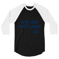 Work Hard Party Harder Finnish Style 3/4 Sleeve Shirt | Artistshot