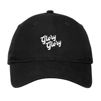 Glory Glory Georgia Rally Fight Song Adjustable Cap | Artistshot