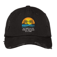 One Beach At A Time Trip Ocean Travel Beach Lover Summer T Shirt Vintage Cap | Artistshot