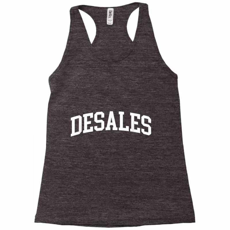 Desales Athletic Arch College University   Alumni T Shirt Racerback Tank by cm-arts | Artistshot