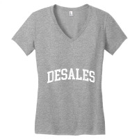 Desales Athletic Arch College University   Alumni T Shirt Women's V-neck T-shirt | Artistshot