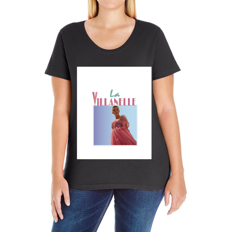 La Villanelle  Graphic Ladies Curvy T-Shirt by cm-arts | Artistshot