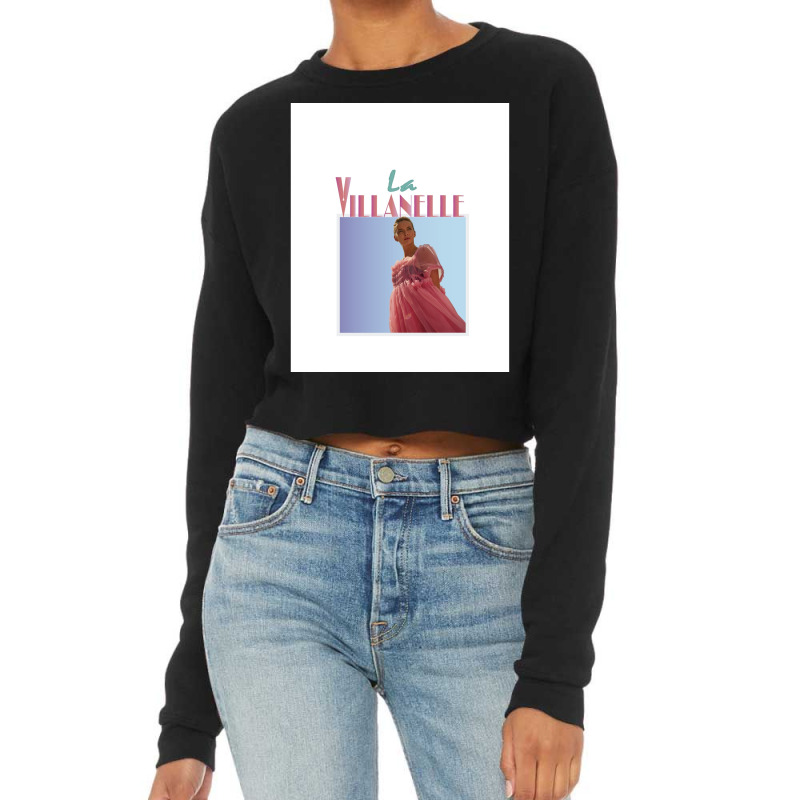 La Villanelle  Graphic Cropped Sweater by cm-arts | Artistshot