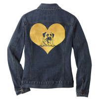 Anatolian Shepherd Dog Art T  Shirt Anatolian Shepherd Dog Ladies Denim Jacket | Artistshot