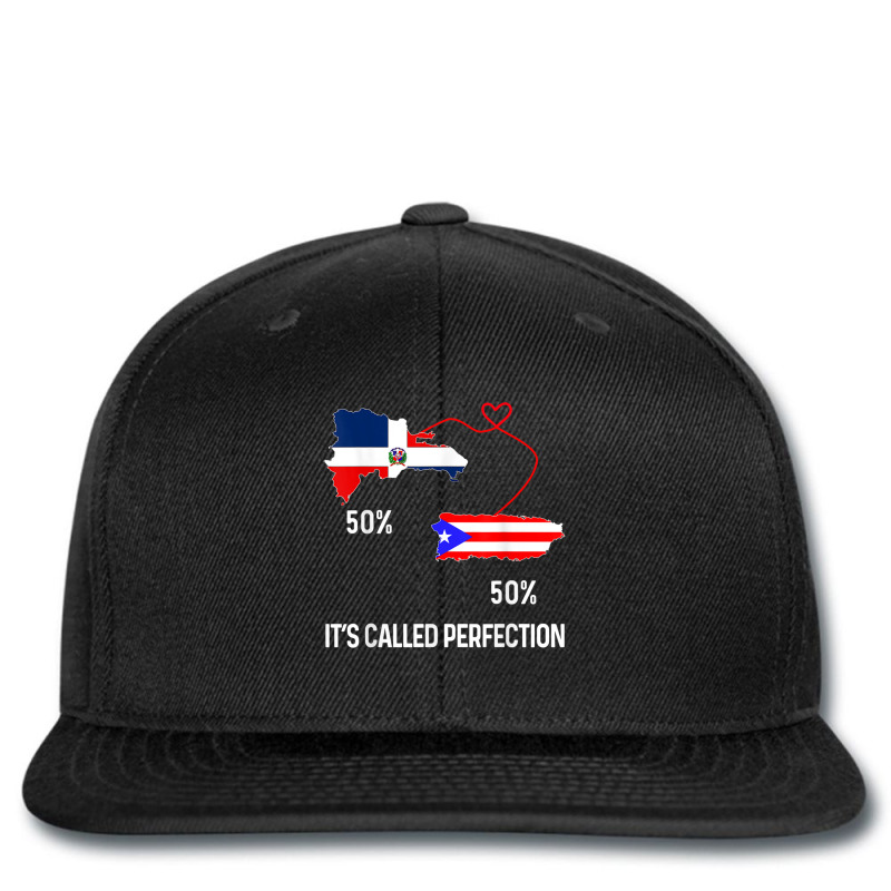 Half Puerto Rican Half Dominican Flag Map Combined Pr Rd T Shirt Printed hat by cm-arts | Artistshot