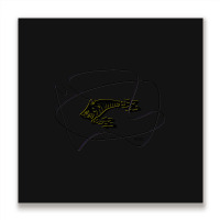 Casting Lure Design, Art Of Fishing Metal Print Square | Artistshot