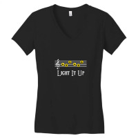 Light It Up .png Women's V-neck T-shirt | Artistshot