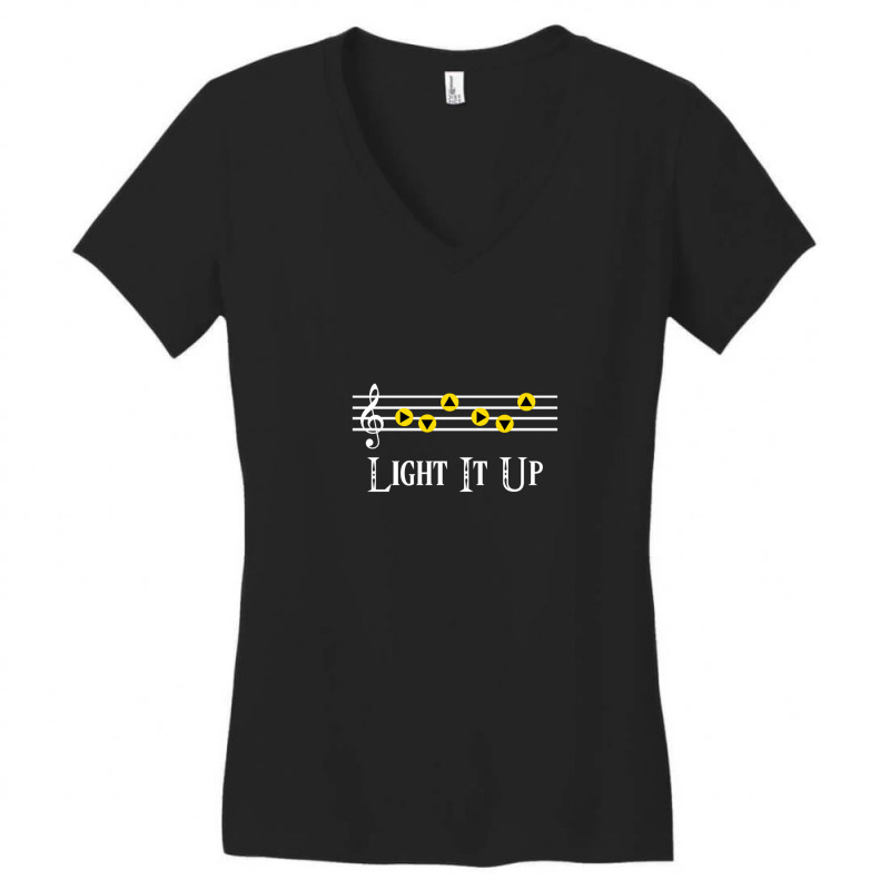 Light It Up .png Women's V-Neck T-Shirt by JillMarie | Artistshot