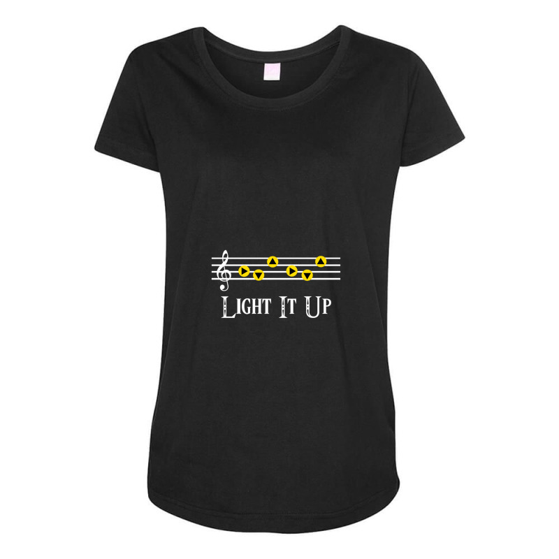 Light It Up .png Maternity Scoop Neck T-shirt by DonnaLee | Artistshot