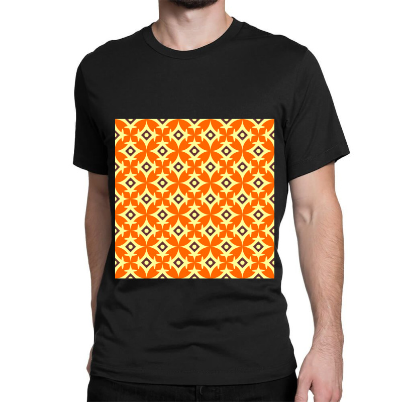 Batik Flower Art Pattern Classic T-shirt | Artistshot