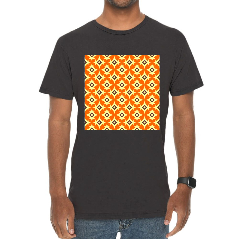 Batik Flower Art Pattern Vintage T-shirt | Artistshot