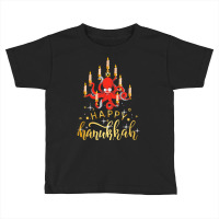 Happy Hanukkah Octopus Menorah Gift T  Shirt Happy Hanukkah Octopus Me Toddler T-shirt | Artistshot