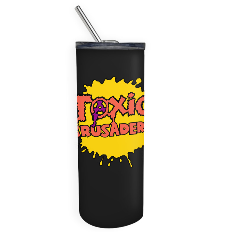 Toxic Crusaders, The Toxic Crusaders, Toxic, Crusaders, Toxic Crusader Skinny Tumbler | Artistshot