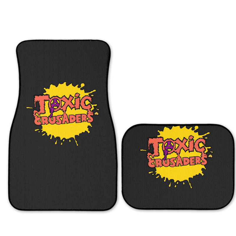 Toxic Crusaders, The Toxic Crusaders, Toxic, Crusaders, Toxic Crusader Full Set Car Mats | Artistshot