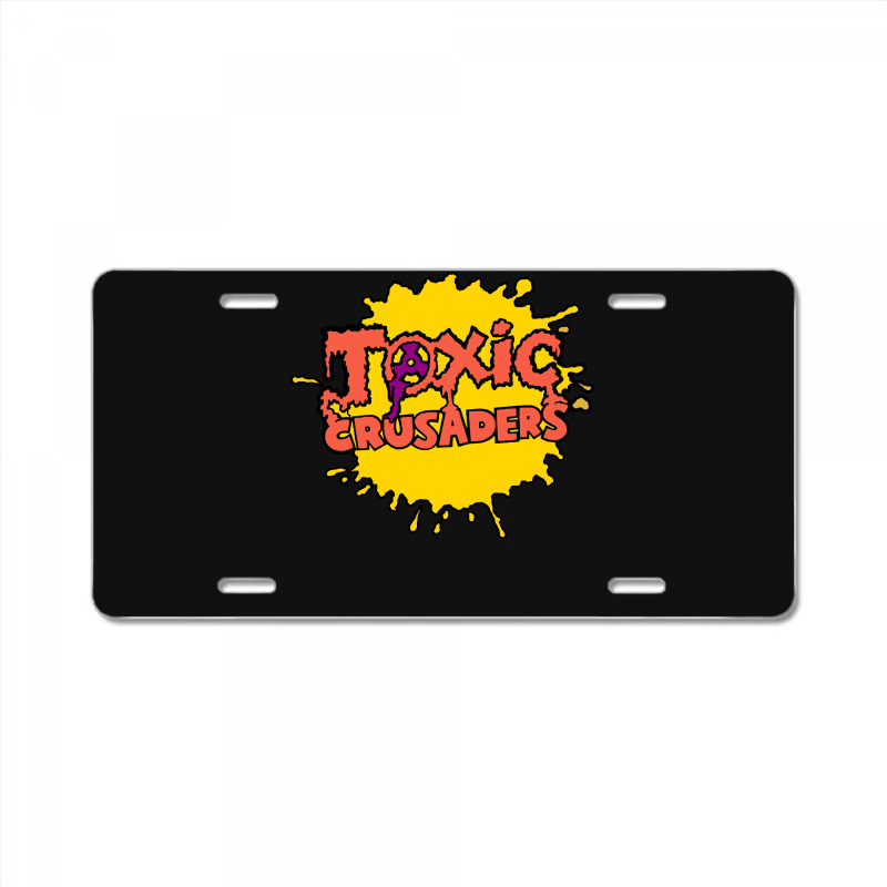 Toxic Crusaders, The Toxic Crusaders, Toxic, Crusaders, Toxic Crusader License Plate | Artistshot