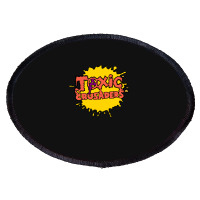 Toxic Crusaders, The Toxic Crusaders, Toxic, Crusaders, Toxic Crusader Oval Patch | Artistshot