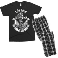 Sailor Sailing Ship Sailing Boat T Shirt Men's T-shirt Pajama Set | Artistshot