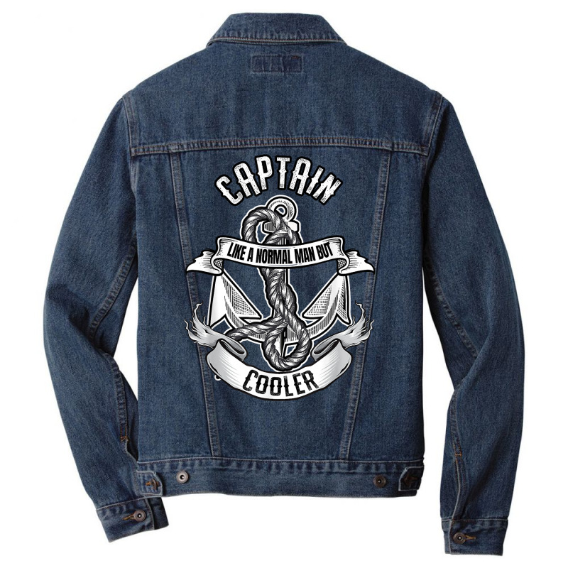 Sailor Sailing Ship Sailing Boat T Shirt Men Denim Jacket | Artistshot