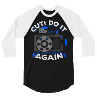 Womens Cut Do It Again Hollywood Director Movie Actor Acting Film V Ne 3/4 Sleeve Shirt | Artistshot