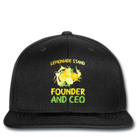 Lemonade Stand Founder And Ceo Lemon Juice Boss T Shirt Printed Hat | Artistshot