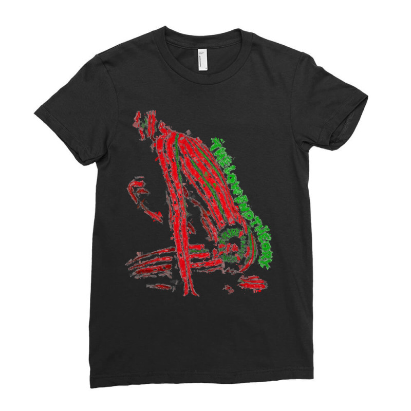 Paint Atcq The Low End Theory Ladies Fitted T-Shirt by Kanmopsuk45 | Artistshot