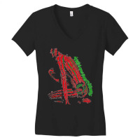 Paint Atcq The Low End Theory Women's V-neck T-shirt | Artistshot