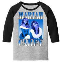 Mariah Carey, Mariah Carey Vintage, Mariah Carey Art, Mariah Carey Pai Youth 3/4 Sleeve | Artistshot