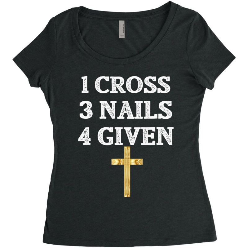 Jesus Easter Religious Christian For Easter Women's Triblend Scoop T-shirt | Artistshot