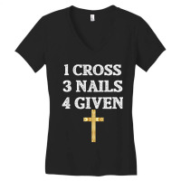 Jesus Easter Religious Christian For Easter Women's V-neck T-shirt | Artistshot