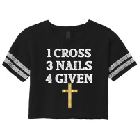 Jesus Easter Religious Christian For Easter Scorecard Crop Tee | Artistshot