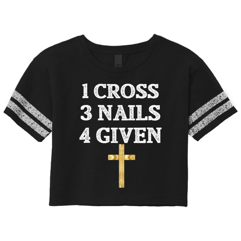 Jesus Easter Religious Christian For Easter Scorecard Crop Tee | Artistshot