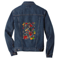 Horror Horror Horror Is Cute Men Denim Jacket | Artistshot