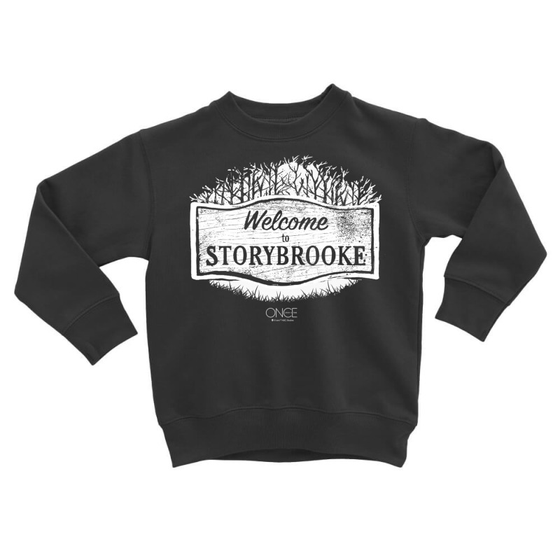 Once Upon A Time Welcome To Storybrooke Long Sleeve T Shirt Toddler Sweatshirt by cm-arts | Artistshot