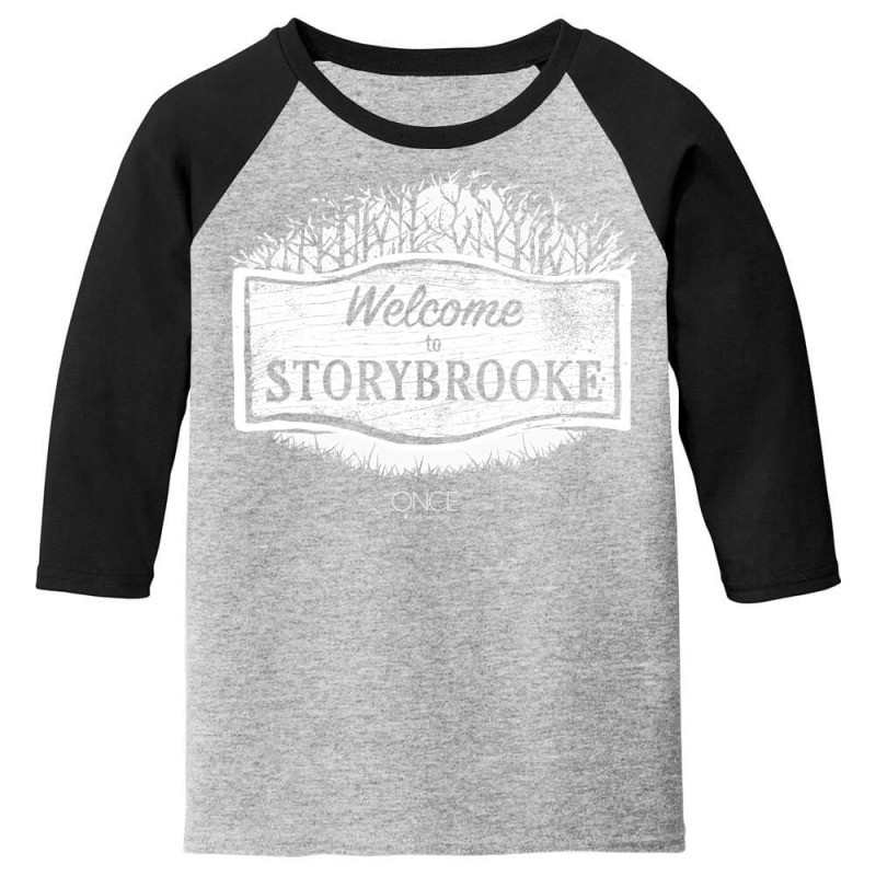 Once Upon A Time Welcome To Storybrooke Long Sleeve T Shirt Youth 3/4 Sleeve by cm-arts | Artistshot