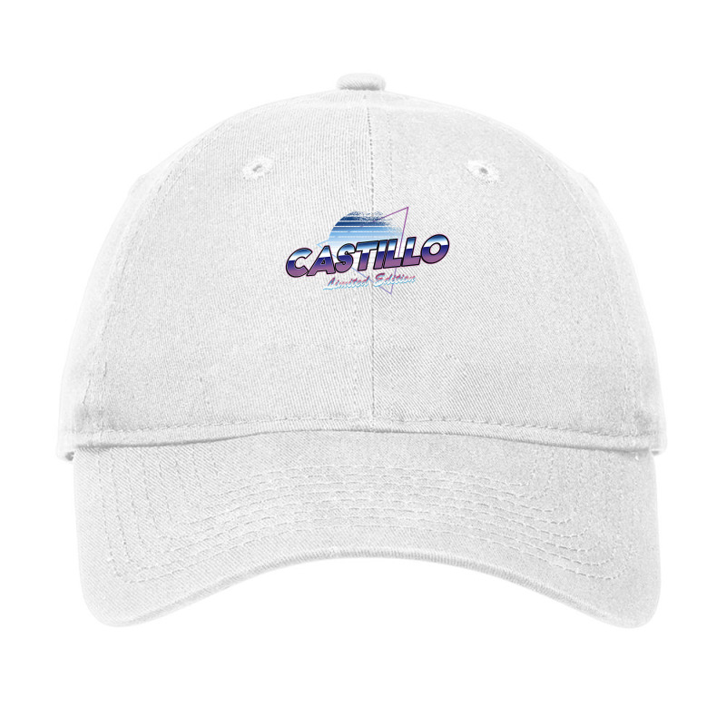 Castillo Name Shirt Aesthetic Vaporwave 80s 90s Surname T Shirt Adjustable Cap | Artistshot