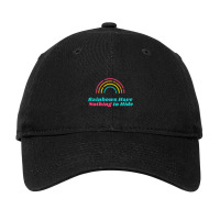 Rainbows Have Nothing To Hide Adjustable Cap | Artistshot