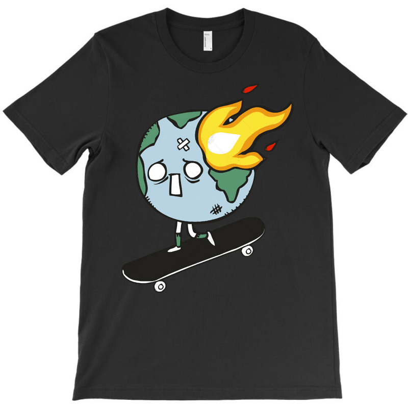 World Skateboarding, World Skateboarding Art, World Skateboarding Pain T-Shirt by SHOP8UY | Artistshot