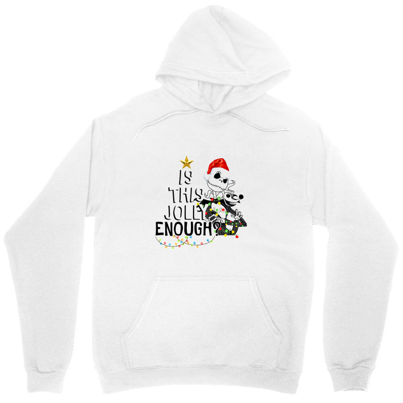 Jack Is This Jolly Enough Merry Christmas Unisex Hoodie | Artistshot