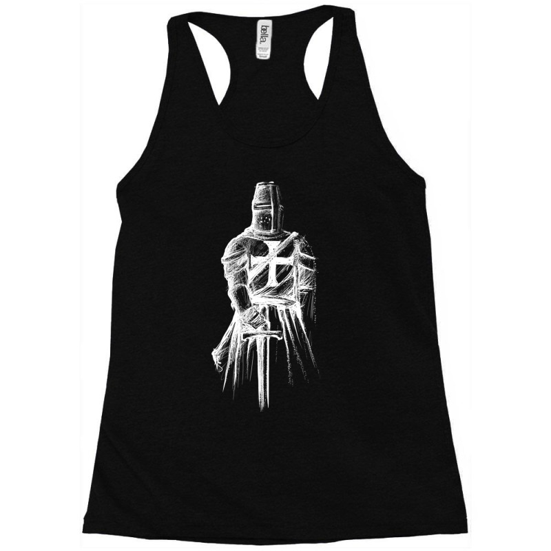 Templar Knight Middle Ages Crusades Racerback Tank | Artistshot