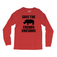 Save The Chubby Unicorns Long Sleeve Shirts | Artistshot