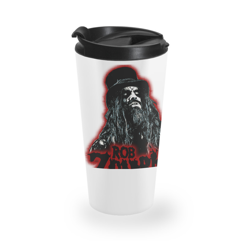 Rob Zombie, Rob Zombie Painting, Rob Zombie Art, Rob Zombie Vinatge, T Travel Mug | Artistshot