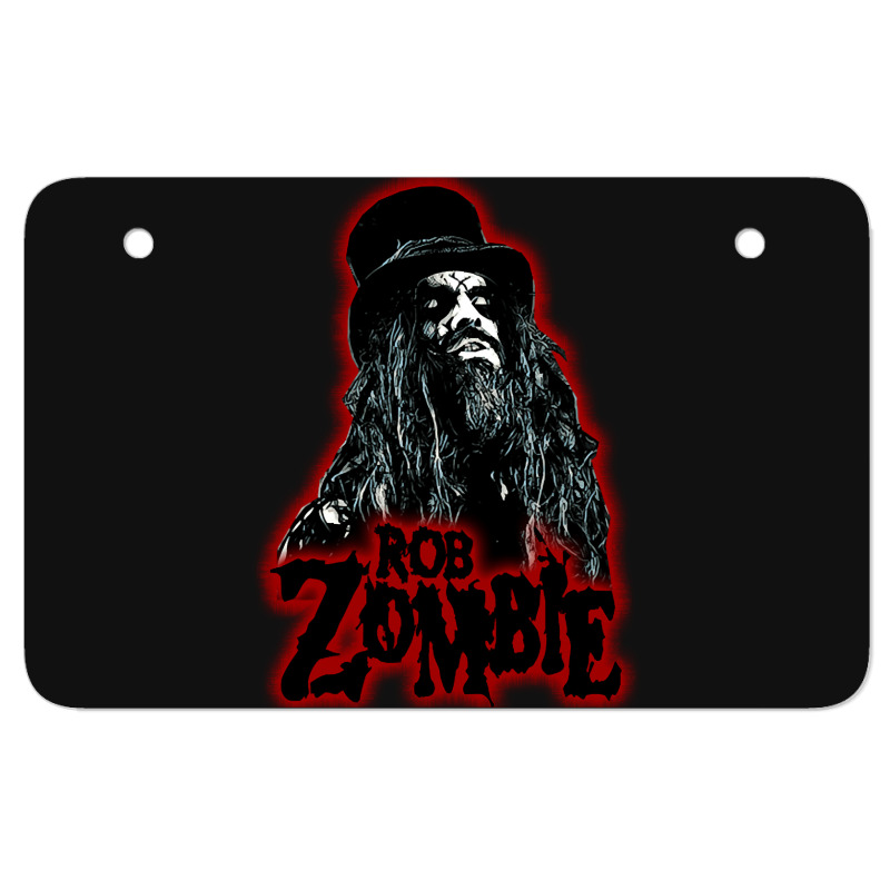 Rob Zombie, Rob Zombie Painting, Rob Zombie Art, Rob Zombie Vinatge, T Atv License Plate | Artistshot