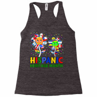 Hispanic Heritage Month Flower Kids Latin Flags T Shirt Racerback Tank | Artistshot