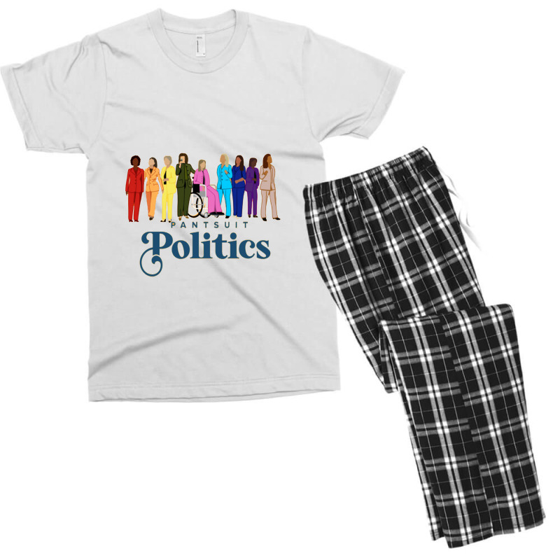 Pantsuit Politics T Shirtpantsuit Politics T Shirt By Emmalizzcreative Men's T-shirt Pajama Set | Artistshot