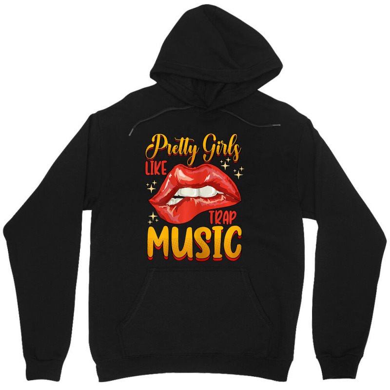 Womens Pretty Girls Like Trap Music Retro Hip Hop Unisex Hoodie | Artistshot