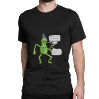 Yer A Wizard Kermit T Shirtyer A Wizard Kermit T Shirt By Morphimus Classic T-shirt | Artistshot