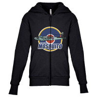 De Havilland Mosquito-wvywm Youth Zipper Hoodie | Artistshot