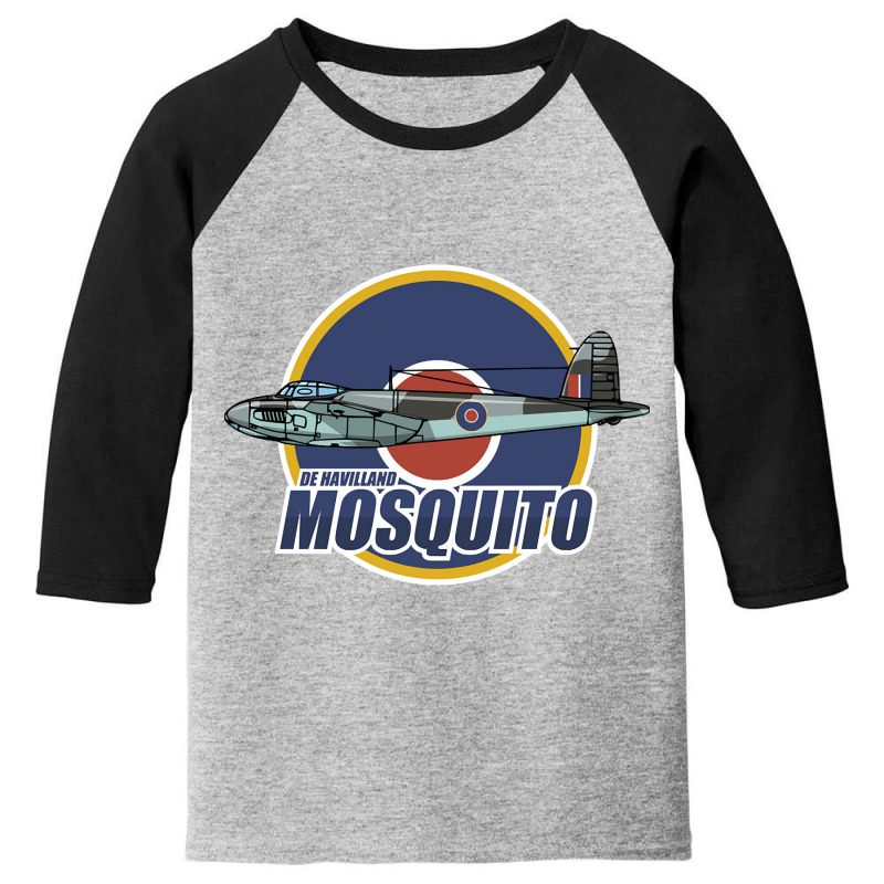 De Havilland Mosquito-wvywm Youth 3/4 Sleeve by Kanmosrin52 | Artistshot